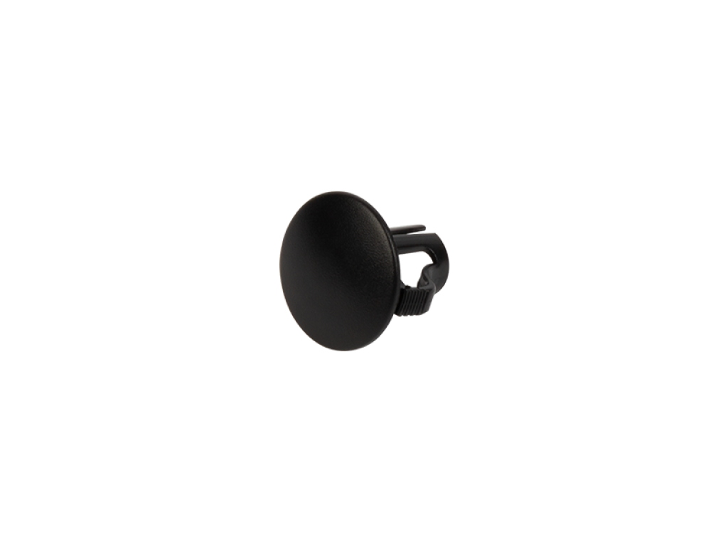 Locinox black plastic caps for installation holes, set of 4