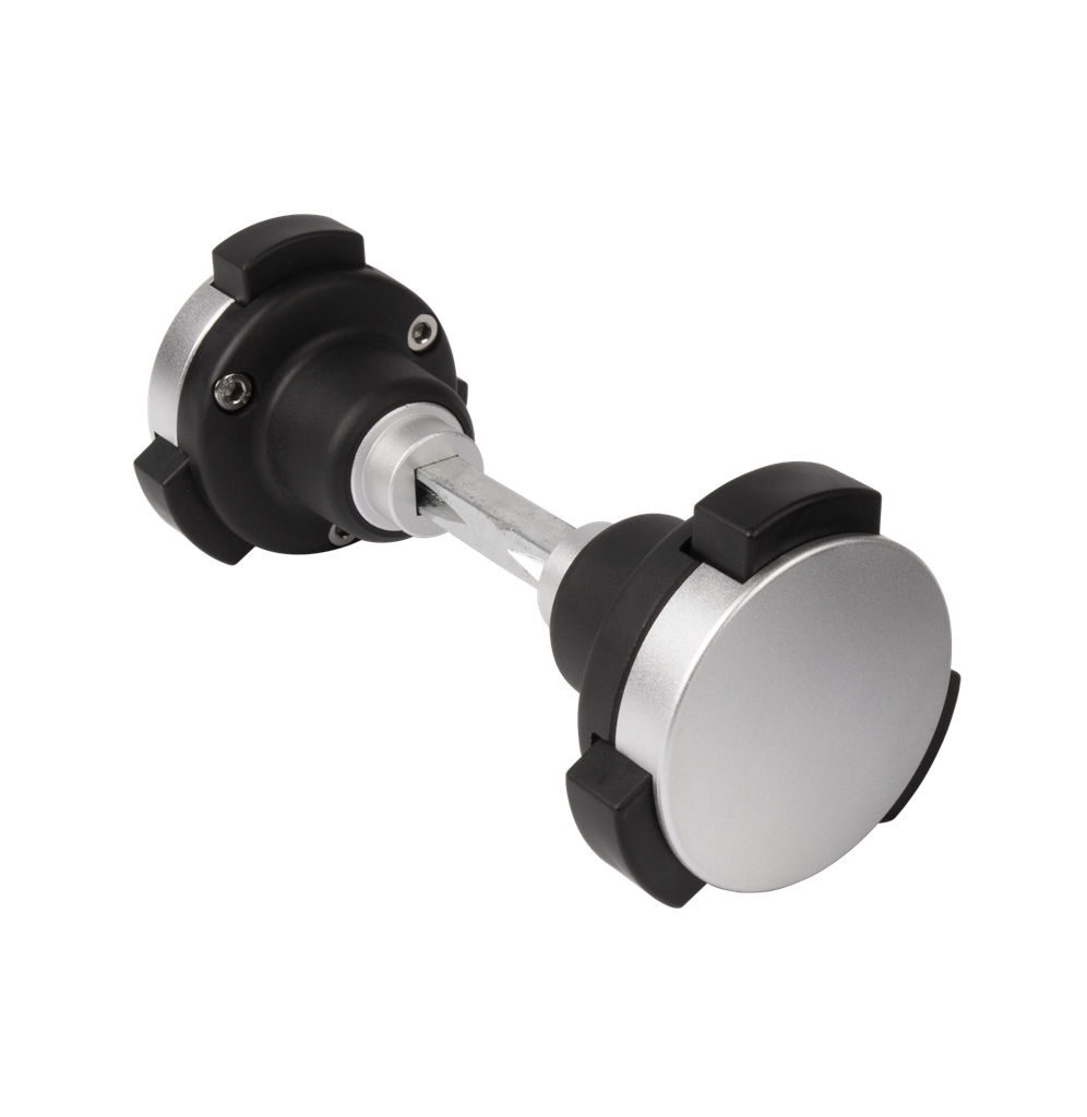 Locinox Kidloc childproof security knobs, assembled view