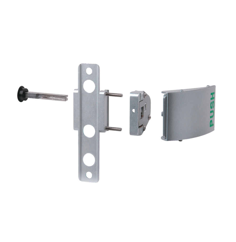 Locinox 3006PUSH aluminium push handle set