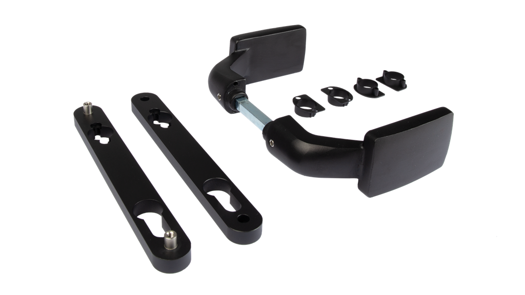 Locinox anodised aluminium handle pair, view 5