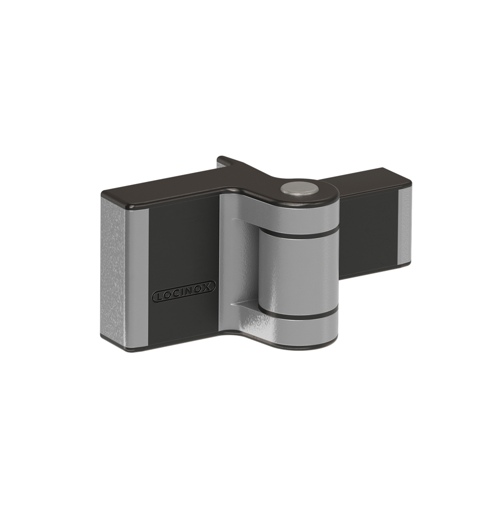 Locinox Puma | Gate hinge | Compact 2-way adjustable | surface mounted | 180°