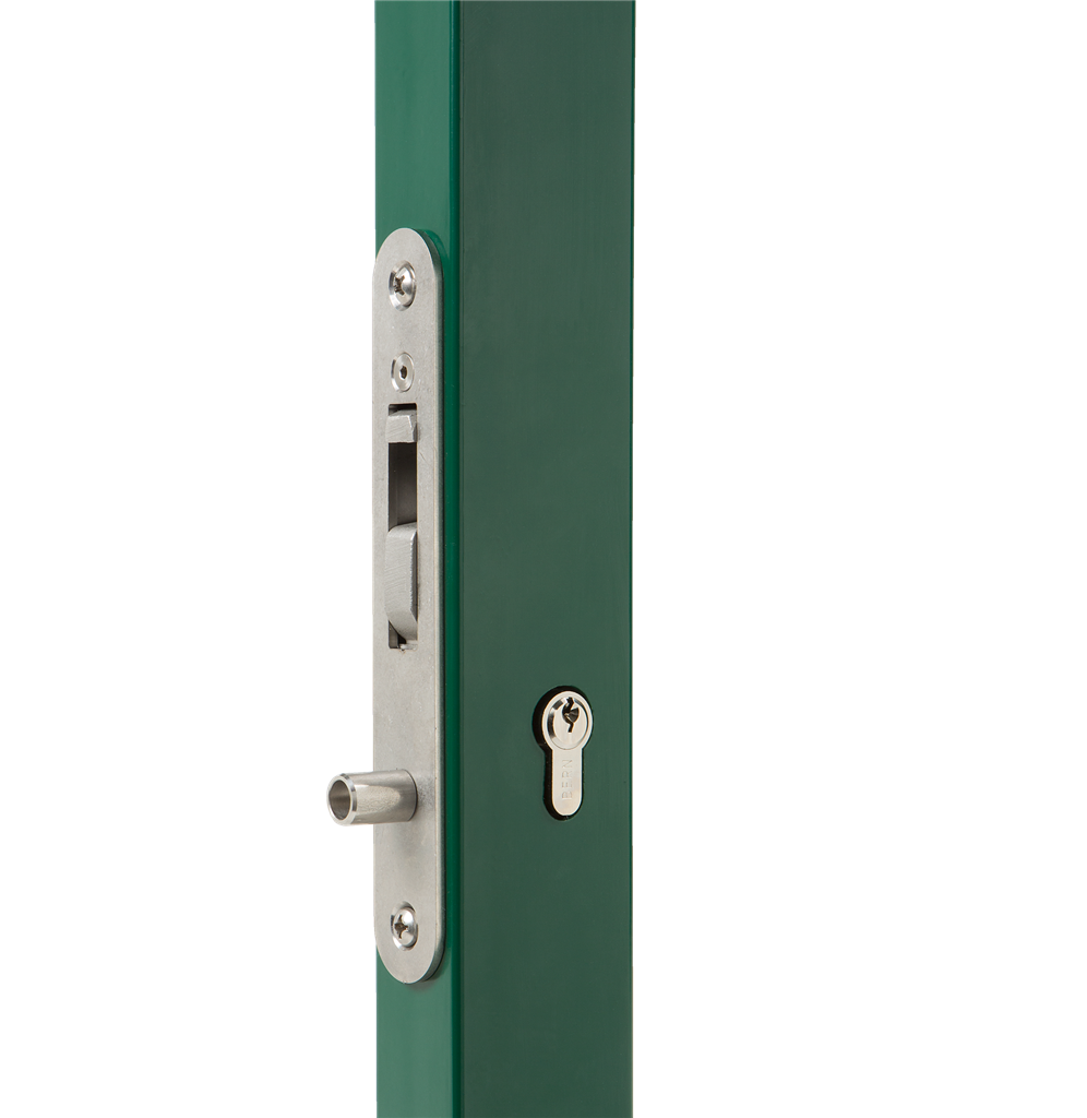 Locinox H-Compact | Insert Lock without handle for sliding and swing gates