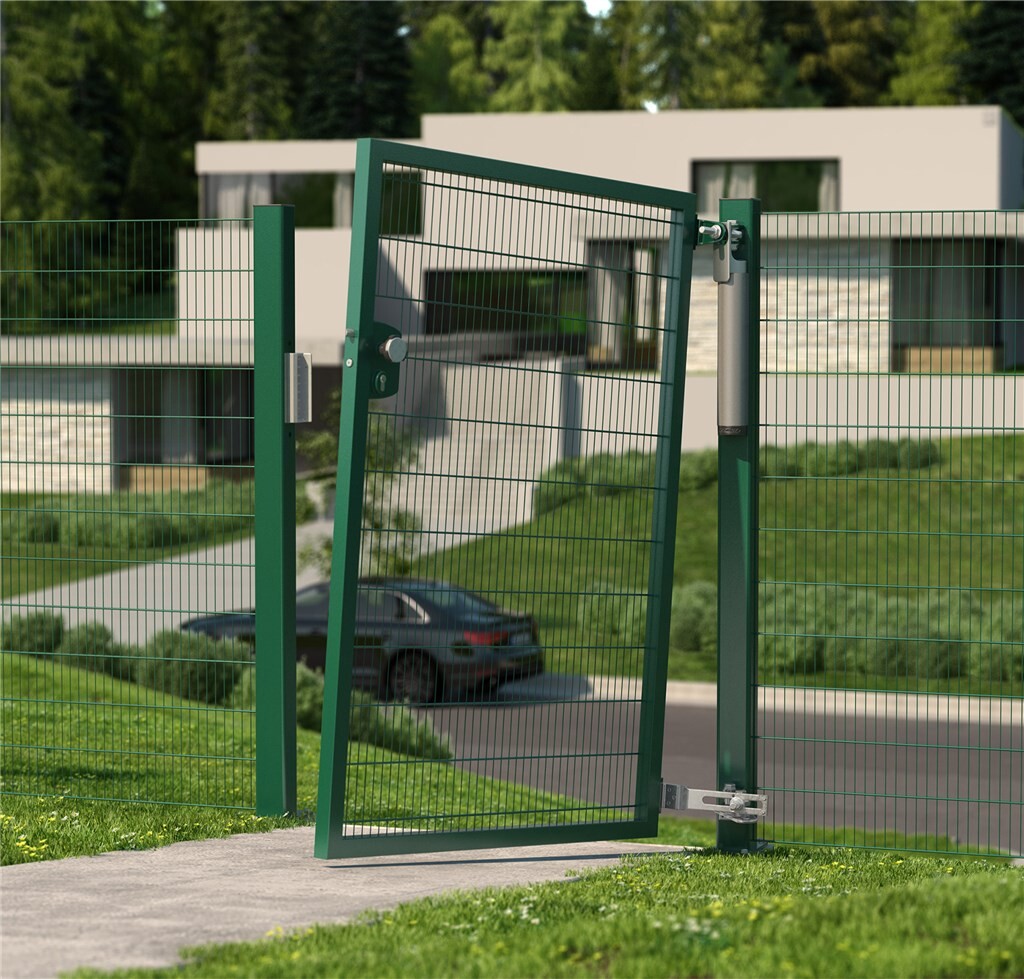 Locinox 180° hinge set for ascending slopes, view 2
