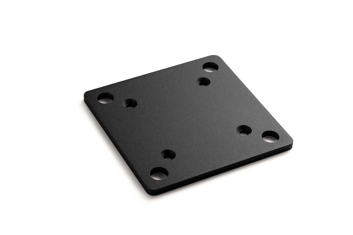 Gardenode Steel Base Plate for 70 x 50 mm Post, view 7