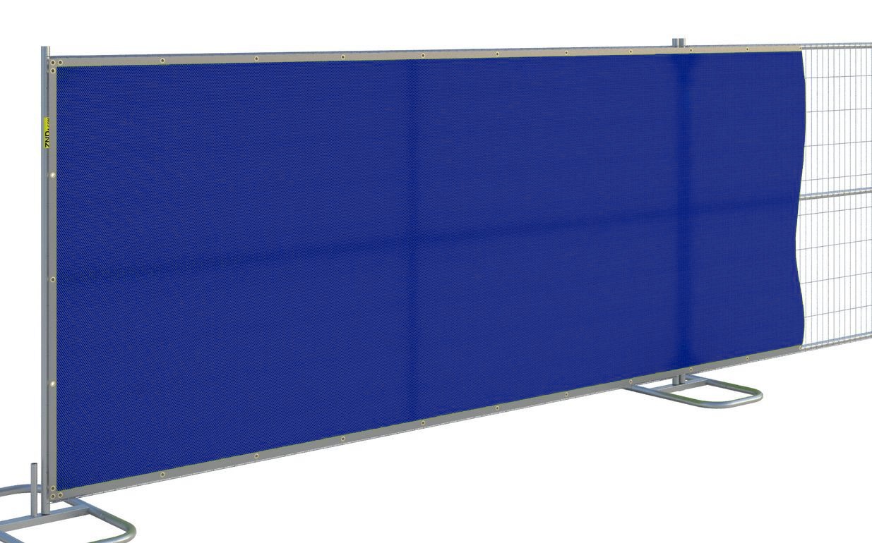 ZND Fence cover | Royal Blue 1829 mm, view 2