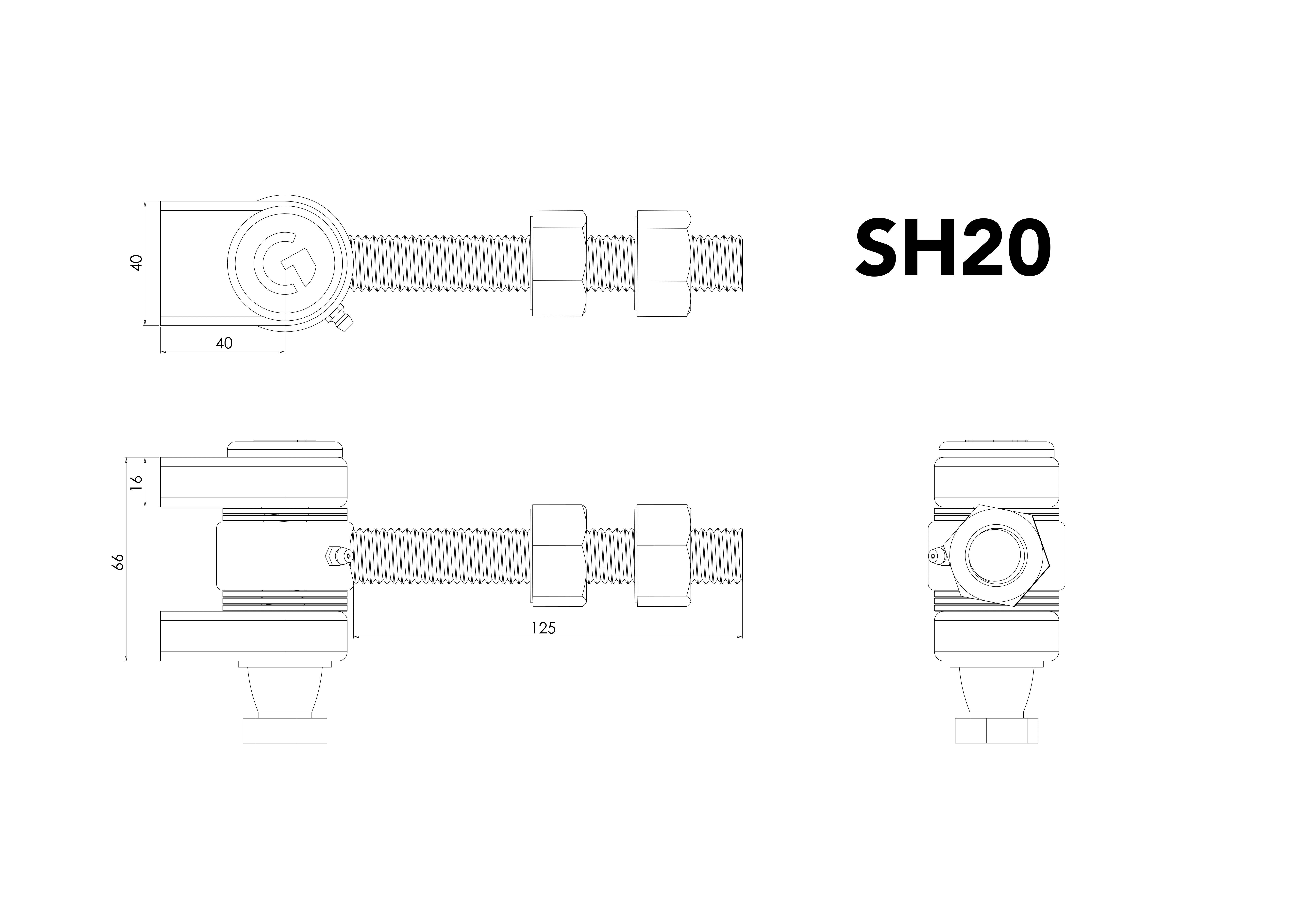 Gatemaster Superhinge, drawing, fourth view