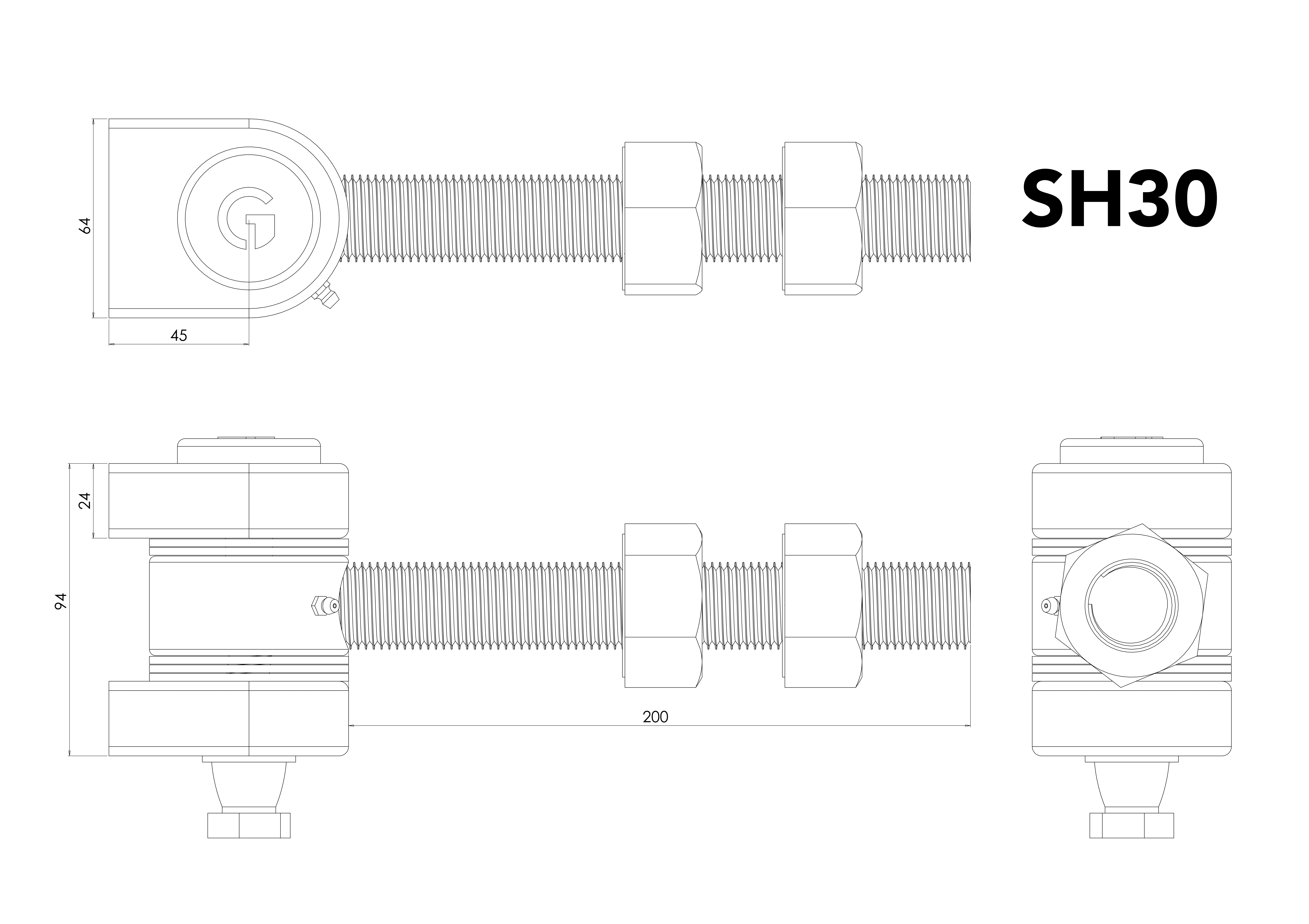 Gatemaster Superhinge, drawing, sixth view