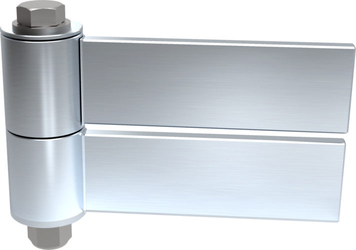 Shut It BadAss strap hinge with 152 mm strap