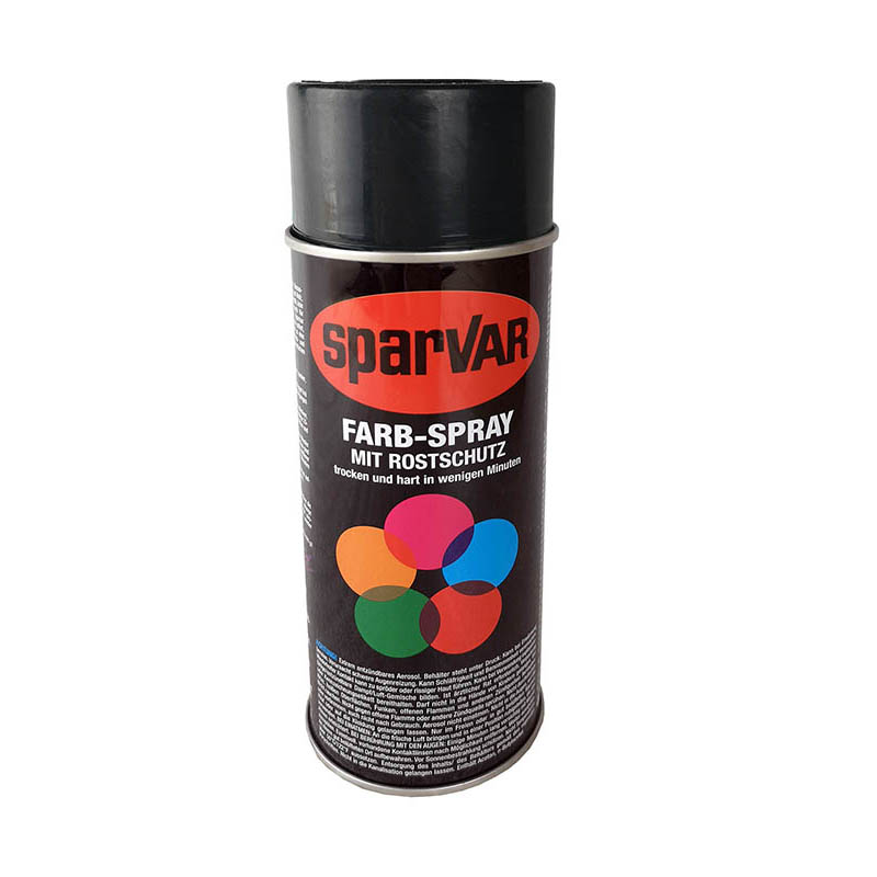 400 ml spray can in black RAL 9005