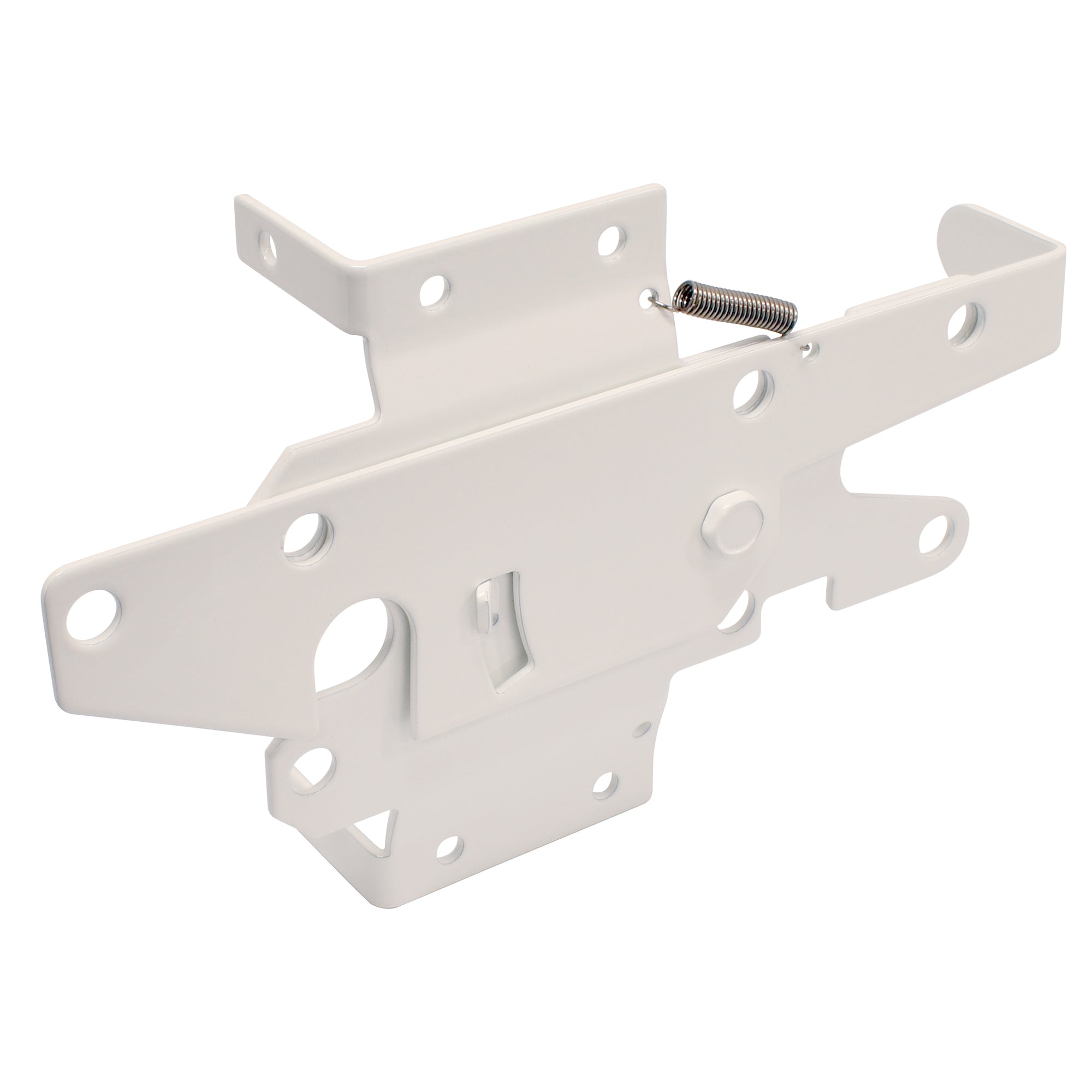 D&D Stainless Steel Standard Post Latch in white