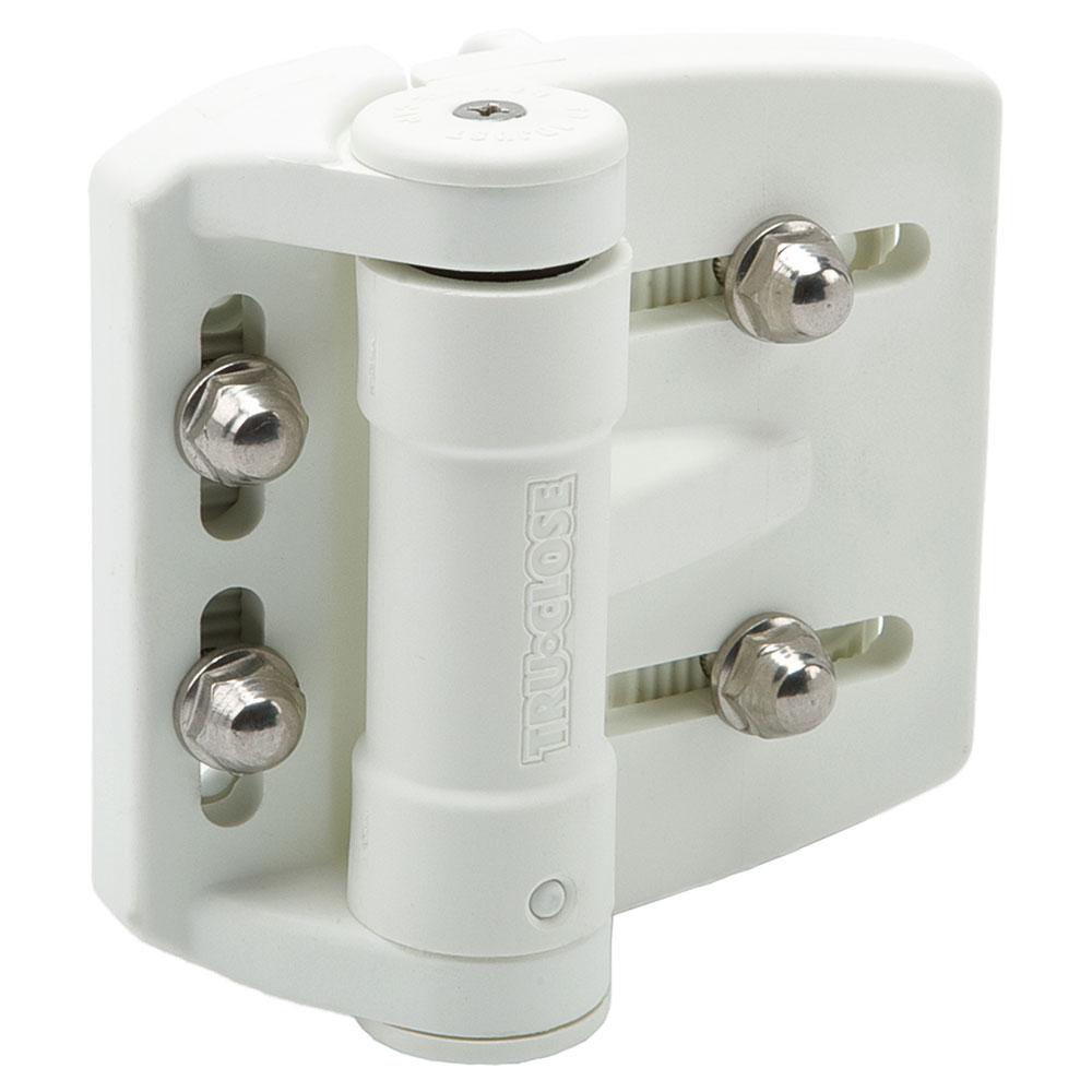 TruClose MINI MULTI-ADJUST Regular hinge, angled view