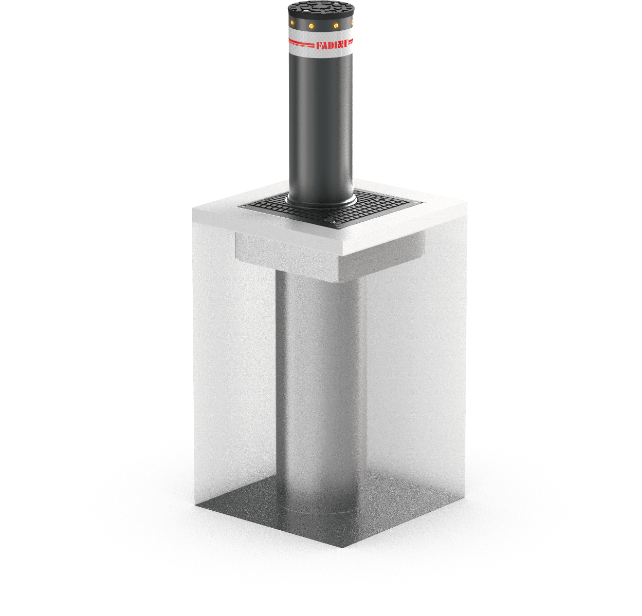 Premium bollard, Ø 200 mm, view 3